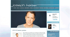 Desktop Screenshot of josephkaiser.com